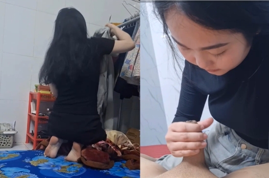 Bạn thân buồn bã lại đòi bú cu anh