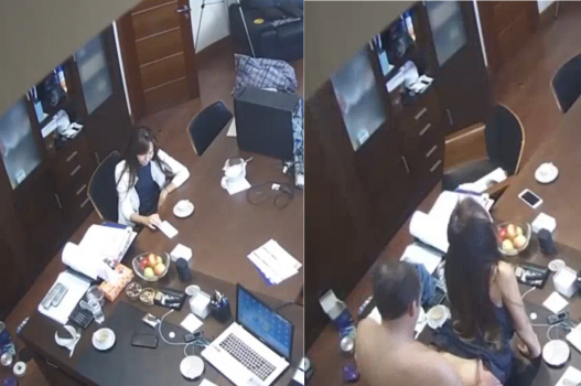 Sex vụng trộm ông sếp đụ thư ký